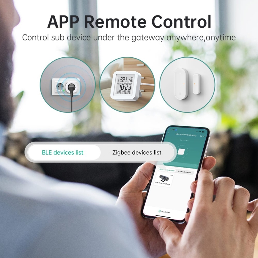 Immax NEO 07117-6 - MULTI BRIDGE PRO Έξυπνη γέφυρα Zigbee 3.0 με Wi-Fi