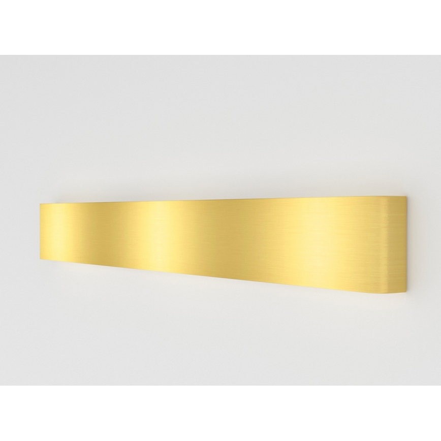 Immax NEO 07137-G - LED SMART Φωτιστικό τοίχου dimming LINEA χρυσαφί LED/40W/230V + τηλεχειριστήριο 76 cm Tuya ZigBee