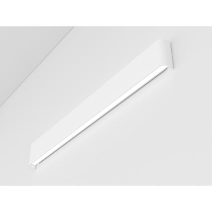 Immax NEO 07137-W - LED SMART Ρυθμιζόμενο φωτιστικό τοίχου LINEA λευκό LED/40W/230V + τηλεχειριστήριο 76 εκ Tuya ZigBee
