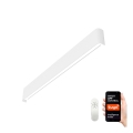 Immax NEO 07137-W - LED SMART Φωτιστικό τοίχου LINEA LED/40W/230V + RC 76 cm Tuya