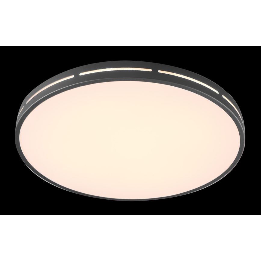 Immax NEO 07145-B42 - Φωτιστικό οροφής LED Dimmable NEO LITE VISTAS LED/24W/230V Tuya Wi-Fi μαύρο + τηλεκοντρόλ