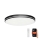 Immax NEO 07148-B40  - LED  Φωτιστικό οροφής NEO LITE AREAS LED/24W/230V με δυνατότητα αυξομείωσης φωτισμού  Tuya Wi-Fi μαύρο + τηλεχειριστήριο