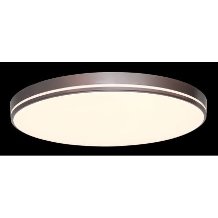 Immax NEO 07150-C40 - LED Dimmable φωτιστικό οροφής NEO LITE AREAS LED/24W/230V Tuya Wi-Fi καφέ + τηλεχειριστήριο