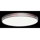 Immax NEO 07150-C40 - LED Dimmable φωτιστικό οροφής NEO LITE AREAS LED/24W/230V Tuya Wi-Fi καφέ + τηλεχειριστήριο