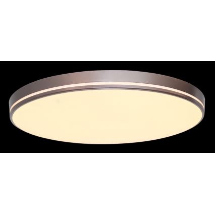 Immax NEO 07150-C40 - LED Dimmable φωτιστικό οροφής NEO LITE AREAS LED/24W/230V Tuya Wi-Fi καφέ + τηλεχειριστήριο