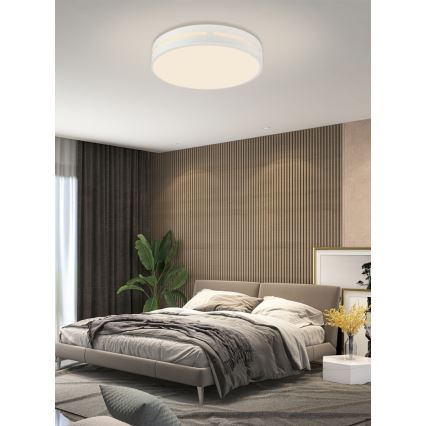 Immax NEO 07153-W30 - LED Dimmable φωτιστικό οροφής NEO LITE PERFECTO LED/24W/230V Wi-Fi Tuya λευκό + τηλεχειριστήριο