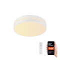 Immax NEO 07153-W50 - LED Dimmable φωτιστικό οροφής NEO LITE PERFECTO LED/48W/230V Wi-Fi Tuya λευκό + τηλεχειριστήριο