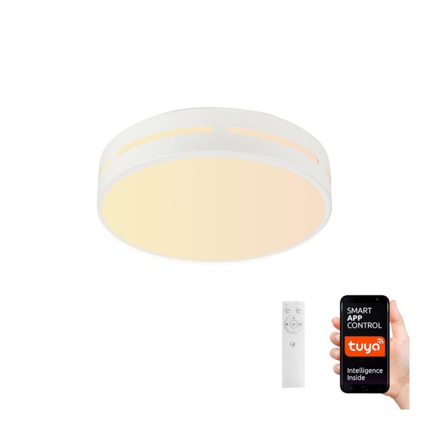 Immax NEO 07153-W50 - LED Dimmable φωτιστικό οροφής NEO LITE PERFECTO LED/48W/230V Wi-Fi Tuya λευκό + τηλεχειριστήριο