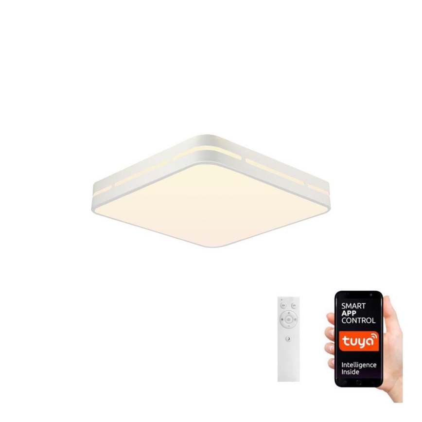 Immax NEO 07155-W30 - LED Dimmable φωτιστικό οροφής NEO LITE PERFECTO LED/24W/230V Wi-Fi Tuya λευκό + τηλεχειριστήριο