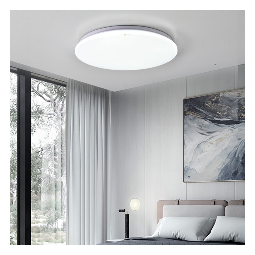 Immax NEO 07156-38 - Φωτιστικό οροφής LED Dimmable ANCORA LED/24W/230V 2700-6500K Wi-Fi +τηλεκοντρόλ Tuya