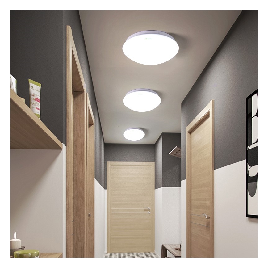 Immax NEO 07156-38 - Φωτιστικό οροφής LED Dimmable ANCORA LED/24W/230V 2700-6500K Wi-Fi +τηλεκοντρόλ Tuya