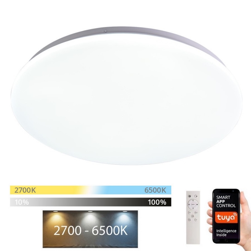 Immax NEO 07156-45 - LED Dimmable φωτιστικό οροφής ANCORA LED/36W/230V 2700-6500K Wi-Fi + τηλεκοντρόλ Tuya