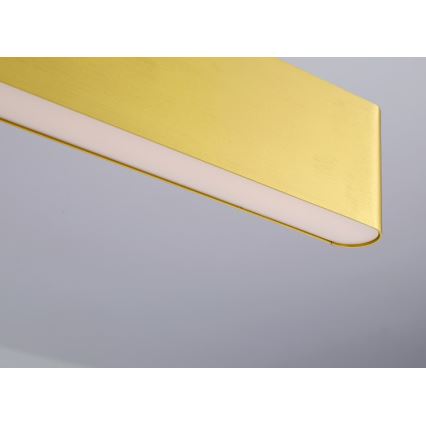 Immax NEO 07157-G120X - LED RGB+CCTW Κρεμαστό φωτιστικό οροφής ράγα ντιμαριζόμενο MILANO LED/40W/230V Tuya χρυσό