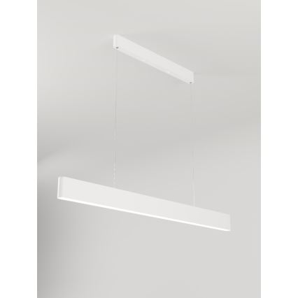 Immax NEO 07157-W120X - LED RGB+CCT Κρεμαστό φωτιστικό οροφής ράγα ντιμαριζόμενο MILANO LED/40W/230V Tuya λευκό