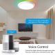 Immax NEO 07164-40 - LED RGB+CCT Φωτιστικό οροφής dimming NEO LITE TUDO LED/50W/230V Wi-Fi Tuya +remote έλεγχος