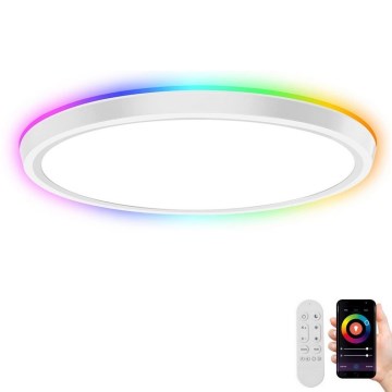 Immax NEO 07164-40 - Ρυθμιζόμενο φωτιστικό οροφής LED RGB+CCT NEO LITE TUDO LED/50W/230V Wi-Fi Tuya + τηλεχειριστήριο