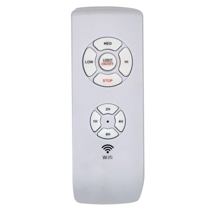 Immax NEO 07165-S - LED Ανεμιστήρας οροφής ELEGANTE LED/18W/230V δρυς Wi-Fi Tuya + τηλεχειριστήριο