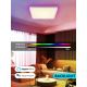 Immax NEO 07168-W40 - LED RGB+CCT Φωτιστικό οροφής dimming NEO LITE TUDO LED/50W/230V Wi-Fi Tuya λευκό + τηλεχειριστήριο