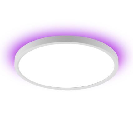 Immax NEO 07169-W60 - LED RGB+CCT Φωτιστικό οροφής dimming NEO LITE TUDO 65W/230V 2700-6500K Wi-Fi Tuya + τηλεχειριστήριο λευκό