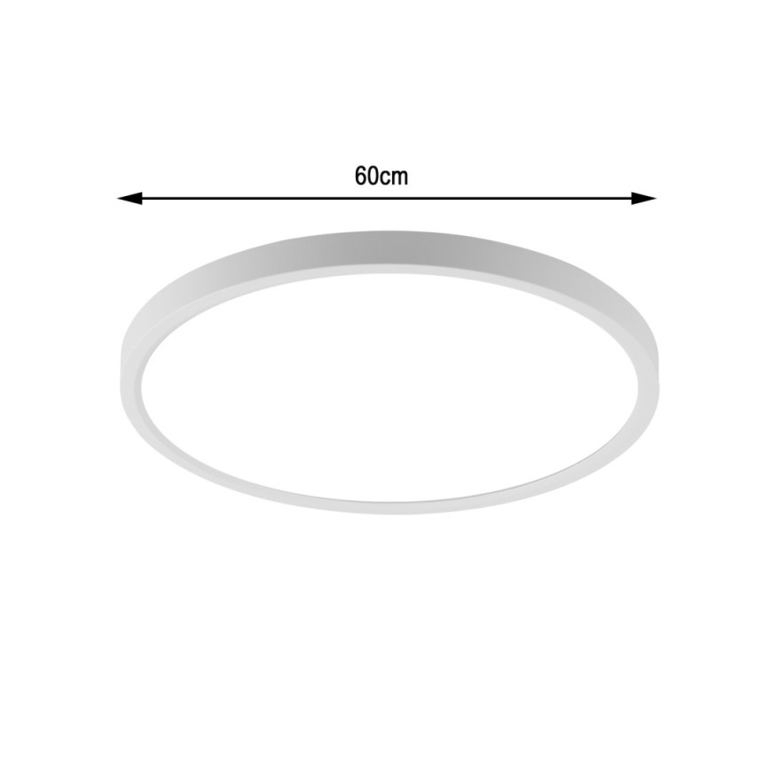 Immax NEO 07169-W60 - LED RGB+CCT Φωτιστικό οροφής dimming NEO LITE TUDO 65W/230V 2700-6500K Wi-Fi Tuya + τηλεχειριστήριο λευκό