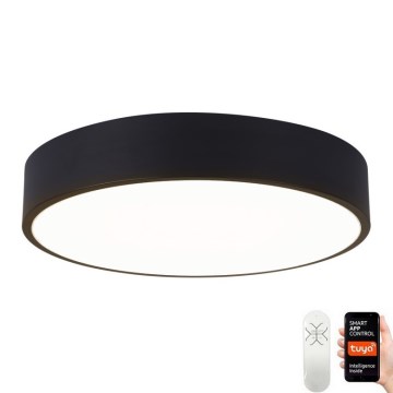 Immax NEO 07201L - LED Dimmable φωτιστικό οροφής RONDATE LED/28W/230V μαύρο Tuya + τηλεχειριστήριο