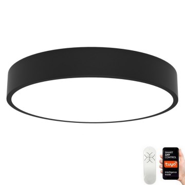 Immax NEO 07203L-LED Dimmable φωτιστικό οροφής RONDATE 65W/230V 3000-6000K Tuya μαύρο + τηλεχειριστήριο
