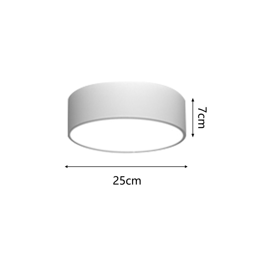 Immax NEO 07204L - LED Dimmable φωτιστικό οροφής RONDATE LED/18W/230V 3000-6000K λευκό Tuya + τηλεχειριστήριο