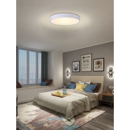 Immax NEO 07206L - LED Dimmable φωτιστικό οροφής RONDATE LED/53W/230V λευκό Tuya + τηλεχειριστήριο