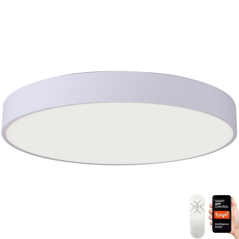 Immax NEO 07206L - LED Dimmable φωτιστικό οροφής RONDATE LED/53W/230V λευκό Tuya + τηλεχειριστήριο