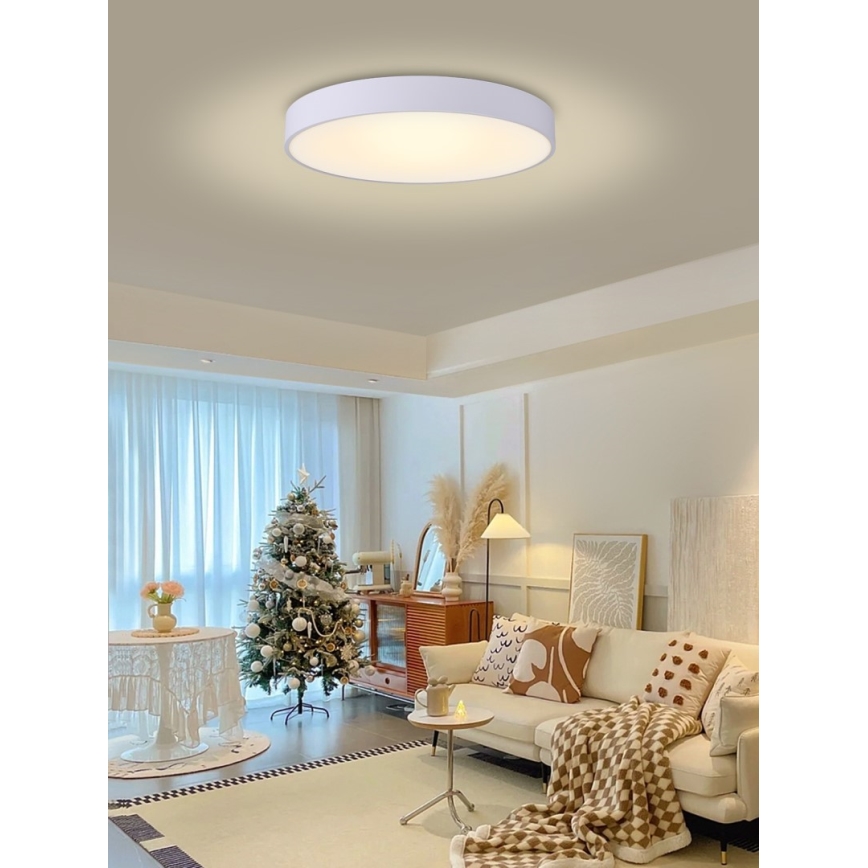 Immax NEO 07207L-LED Dimmable φωτιστικό οροφής RONDATE 65W/230V 3000-6000K Tuya λευκό + τηλεχειριστήριο