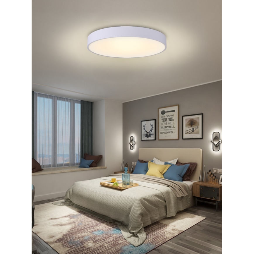 Immax NEO 07207L-LED Dimmable φωτιστικό οροφής RONDATE 65W/230V 3000-6000K Tuya λευκό + τηλεχειριστήριο