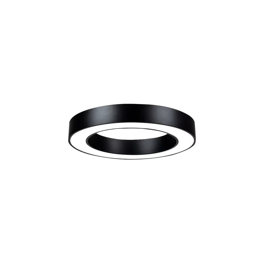 Immax NEO 07209L - LED Dimmable φωτιστικό οροφής PASTEL LED/53W/230V 60 cm μαύρο Tuya + τηλεχειριστήριο