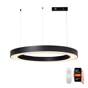 Immax NEO 07211L - Ρυθμιζόμενο LED φωτιστικό οροφής με καλώδιο PASTEL LED/68W/230V 2700-6500K Tuya μαύρο + τηλεχειριστήριο