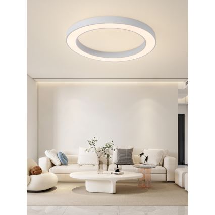 Immax NEO 07213L - LED Dimmable φωτιστικό οροφής PASTEL LED/68W/230V 95 cm λευκό Tuya + τηλεχειριστήριο