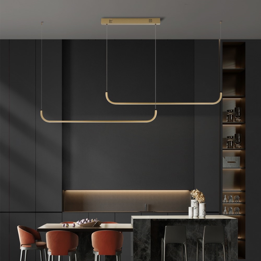 Immax NEO 07228L - Led Dimmable κρεμαστό φωτιστικό οροφής PATTINI LED/53W/230V Tuya + τηλεχειριστήριο