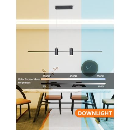 Immax NEO 07230L - Led Dimmable κρεμαστό φωτιστικό οροφής NEO LITE ESTRELAS LED/30W/230V 2700-6500K Wi-Fi Tuya + τηλεχειριστήριο