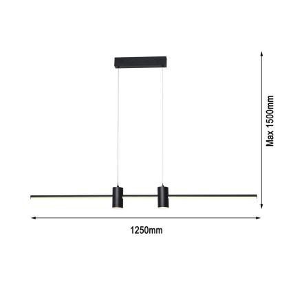 Immax NEO 07230L - Led Dimmable κρεμαστό φωτιστικό οροφής NEO LITE ESTRELAS LED/30W/230V 2700-6500K Wi-Fi Tuya + τηλεχειριστήριο