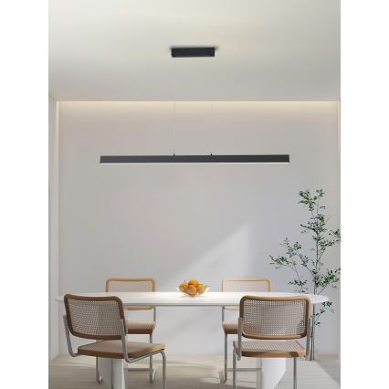 Immax NEO 07234L - Led Dimmable κρεμαστό φωτιστικό οροφής NEO LITE TRIANGOLO LED/28W/230V Wi-Fi Tuya 2700-6500K + τηλεχειριστήριο