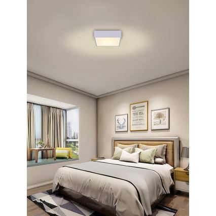 Immax NEO 07238L - LED Dimmable φωτιστικό οροφής CANTO LED/22W/230V λευκό Tuya + τηλεχειριστήριο