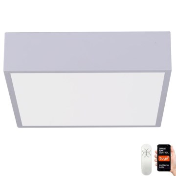 Immax NEO 07238L - LED Dimmable φωτιστικό οροφής CANTO LED/22W/230V λευκό Tuya + τηλεχειριστήριο