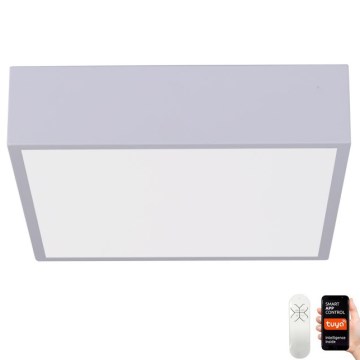Immax NEO 07238L - Ρυθμιζόμενο LED οροφής φωτιστικό CANTO LED/22W/230V λευκό Tuya + τηλεχειριστήριο