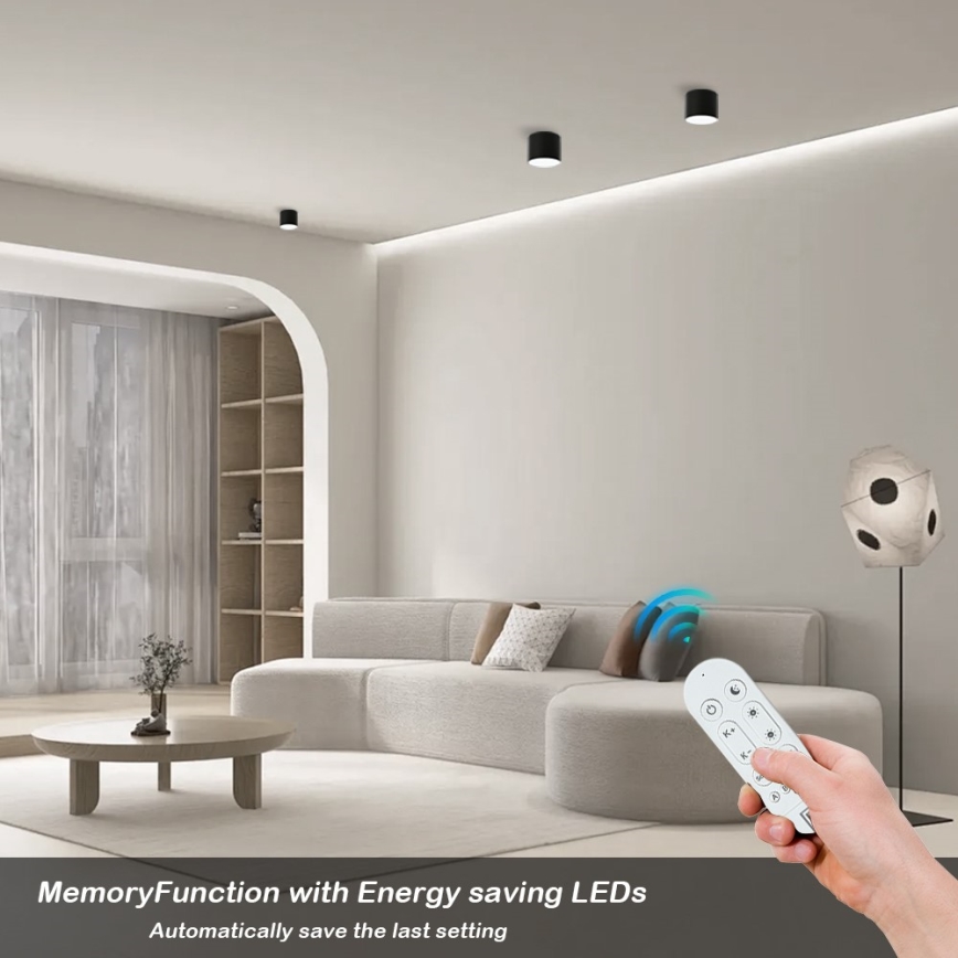 Immax NEO 07242L - Ρυθμιζόμενο LED φωτιστικό οροφής RONDATE LED/18W/230V 11,5 cm Wi-Fi Tuya