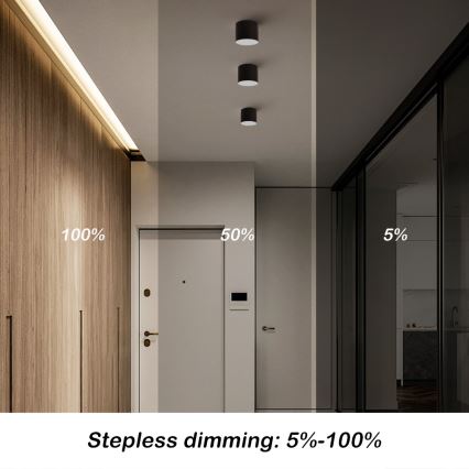 Immax NEO 07244L - Ρυθμιζόμενο LED οροφής φωτιστικό RONDATE LED/32W/230V 16,5 εκ. Wi-Fi Tuya