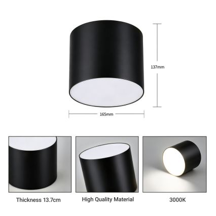 Immax NEO 07244L - Ρυθμιζόμενο LED οροφής φωτιστικό RONDATE LED/32W/230V 16,5 εκ. Wi-Fi Tuya