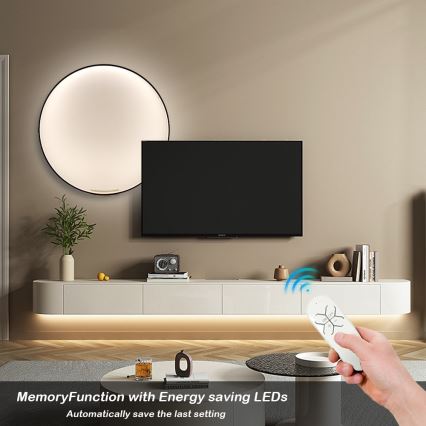 Immax NEO 07245-80 - Επιτοίχιο φωτιστικό dimming LED FINO LED/50W/230V 2700-6500K 80 cm Tuya + τηλεχειριστήριο