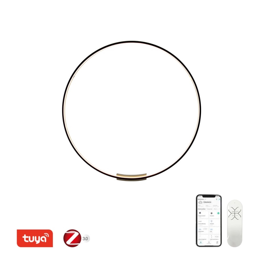 Immax NEO 07245-80 - Επιτοίχιο φωτιστικό dimming LED FINO LED/50W/230V 2700-6500K 80 cm Tuya + τηλεχειριστήριο