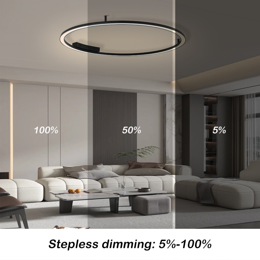 Immax NEO 07246-120 - LED Dimmable φωτιστικό οροφής FINO LED/72W/230V 120 cm Tuya + τηλεχειριστήριο