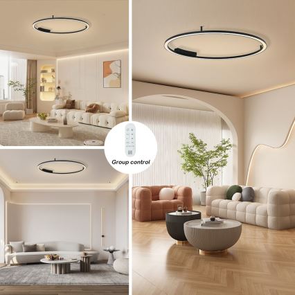 Immax NEO 07246-120 - LED Dimmable φωτιστικό οροφής FINO LED/72W/230V 120 cm Tuya + τηλεχειριστήριο