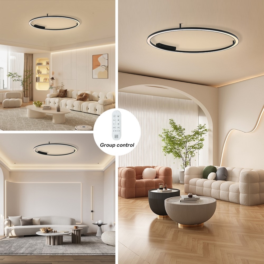 Immax NEO 07246-120 - LED Dimmable φωτιστικό οροφής FINO LED/72W/230V 120 cm Tuya + τηλεχειριστήριο