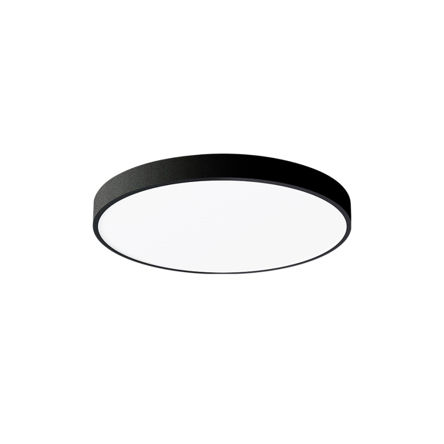 Immax NEO 07248L - LED Dimmable φωτιστικό οροφής NEO LITE SEMPLICI LED/36W/230V 3000-6000K Wi-Fi Tuya μαύρο + τηλεχειριστήριο